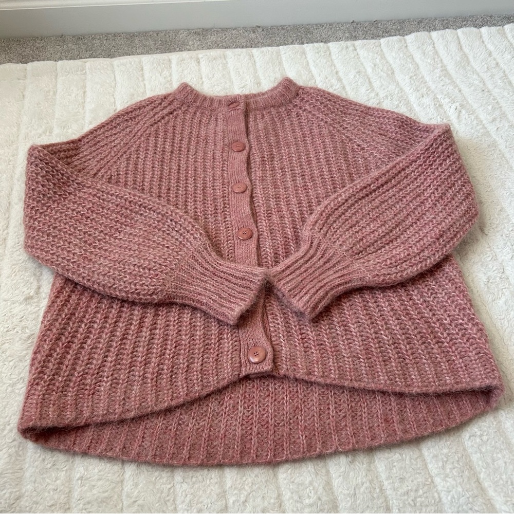 Sezane Pink Knit Sweater - Picture 8 of 14